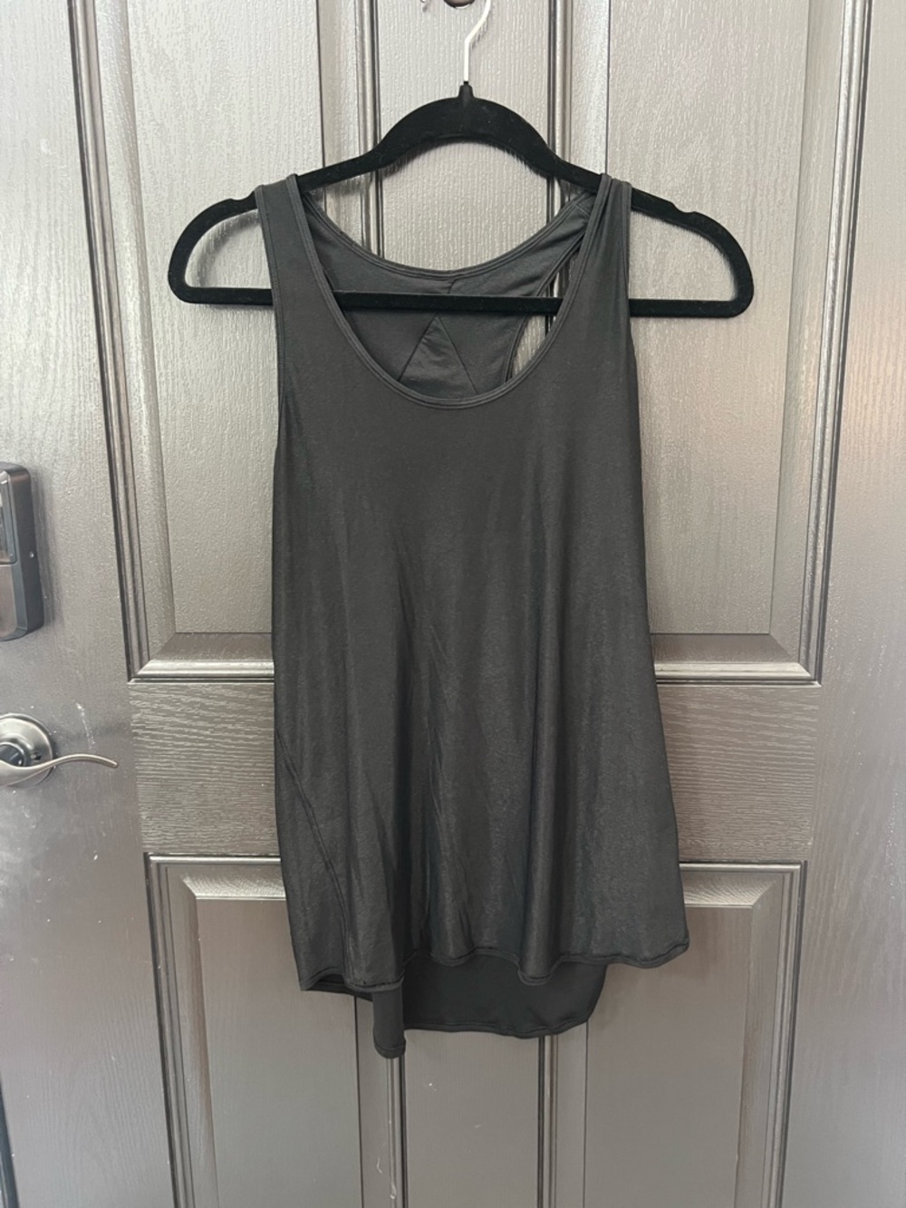 lululemon athletica Black Racerback Tank Top